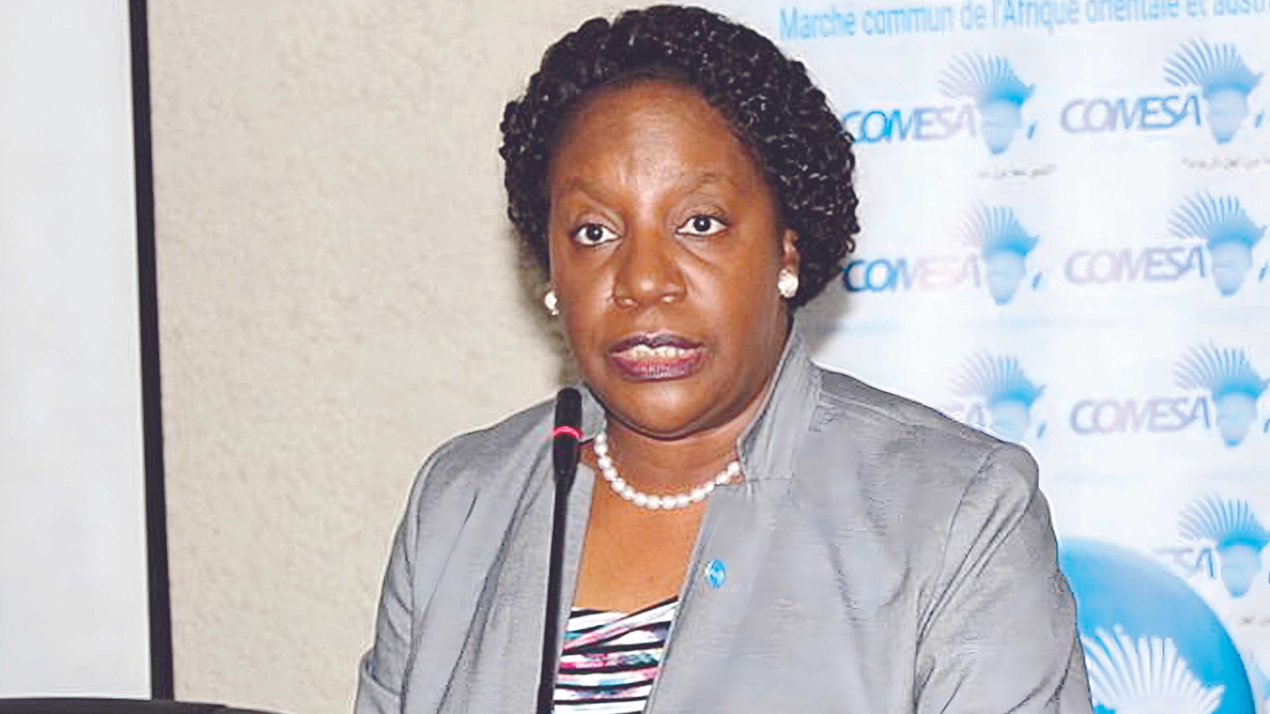 The Secretary General of COMESA Chileshe Kapwepwe. (Courtesy pic)